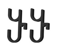 Geavonyg Auto Seat Hook Hangers Kitchen Cabinet Door Back Hanging Rack Clothes Coat Hat Towel Hanger Bathroom Accessories Car Umbrella Holder
