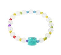 Geavonyg Beaded Stretch Bracelets Handmade Monsters Crystal Bead Handchain Dopamine Jewelry Elegant Colorful Bead Party Dopamine Beaded Hanschain