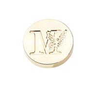 Geavonyg Butterfly Letter Wax Stamp Head Butterfly Textured Wax Seal Stamp Head Replacement For Invitations Letter Envelope Unique