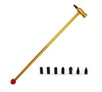 Geavonyg Car Dent All Aluminum Adjustable Length HailsPit SurfacesSheet Metal Spray Paint Leveling Hammer Tap Holder Measure Kit Knock-down Pen Pdrtools Car Tap Down Body Panel Removal