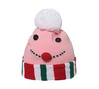 Geavonyg Christmas Hat New Year Velvet Cap Knitted Snowman Santa Cap For Kids Children Adult Holiday Party Gift Decoration Santa Hats Adult Xl Small Deluxe For Doll Plush Ornaments Bulk Tiny