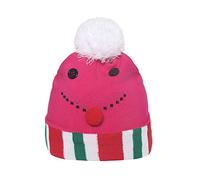 Geavonyg Christmas Hat New Year Velvet Cap Knitted Snowman Santa Cap For Kids Children Adult Holiday Party Gift Decoration Santa Hats Adult Xl Small Deluxe For Doll Plush Ornaments Bulk Tiny