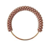 Geavonyg Clutch Bag Replacement Handle Purse Pearl Handle Handmade Accessories Handbag Chain Purse Round Handles Stylish Bag Accessory