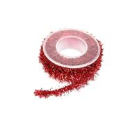Geavonyg Colorful Ribbon Valentines Day Polyesters Tinsel For Gift Wrapping DIYs Craft Package Tree Decorations Wire Garlands Tinsel Ribbon