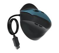 Geavonyg Cord Right Hand Vertical Ergonomic Gaming 1600DPI Adjust USB Optical Wrist For PC Computer Vertical For Desktop