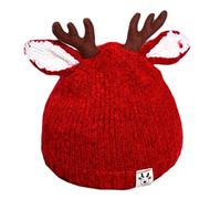 Geavonyg Cute Woolen Hat Christmas Antlers Cute Infant Children For Creative Boys Girls Halloween Costume P Knitted Hats For Men Women Baby Boy Girls For Patterns Newborn Photography Men