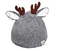 Geavonyg Cute Woolen Hat Christmas Antlers Cute Infant Children For Creative Boys Girls Halloween Costume P Knitted Hats For Men Women Baby Boy Girls For Patterns Newborn Photography Men