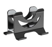 Geavonyg Desk Laptop Storage Vertical Stand Holder Slip Resistant Enhances Comfort For Multiple Models Ergonomic Laptop Storage