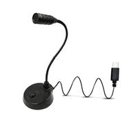 Geavonyg Desktop Conference Microphone USB/3.5mm/Type C Instantly Quiet Button Professional Noise Suppression Microphones USB Plugs And Play Microphone