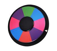 Geavonyg Double Sided 8/16 Slot Tabletop Spinnings Prizes Wheel Round Dry Erases Spinner Fortunes Spinnings Game Enduring Dry Erases