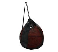 Geavonyg Drawstring Single Globes Travelling Football Bag Sports Backpack Drawstring Basketball Backpacks Gym Sacks for School Mesh Balls Carriers