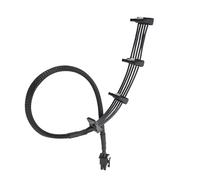 Geavonyg Durability Nylon Braided 6PIN to 4SATA Power Cable for G1 650G1 / 750G1 Module Power Units Psus Extension Cable