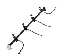Geavonyg Expandable Christmas Decoration Tool Set 4 Metal Hooks Adjustable Length for Door Wall Decor Plant Proprietary