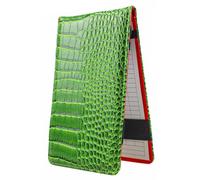 Geavonyg Golfs Pocketbook Tracking Card Holder Score Cards Score Recordings Book PU Scorecard Golfs