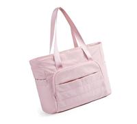 Geavonyg Gym Bag with Yoga Mat Strap for Women Large Capacity Laptop Quilted Handbag with Multiple Pockets for Gym Travel Work Yoga Handbag