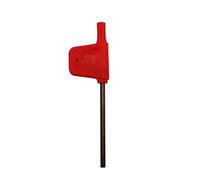Geavonyg High Strength Force Red Flag Wrench Standard CNC-Tool Holder Screw Multifunctional Carbon Steel Holders Organizers for Box Standard and Metric Extender Craftsman-t Handle