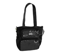 Geavonyg Japanese School Girl Teenage Itabag Large Capacity Clear Window Shoulder Bag Anime Pin Display Crossbody Bag Handbag Fashion Handbag