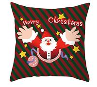 Geavonyg Merry Christmas Pillowcase Throw Pillow For Case Cushion CoverHome Decorati Cushion Cover