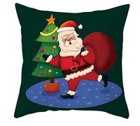 Geavonyg Merry Christmas Pillowcase Throw Pillow For Case Cushion CoverHome Decorati Cushion Cover