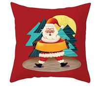 Geavonyg Merry Christmas Pillowcase Throw Pillow For Case Cushion CoverHome Decorati Cushion Cover