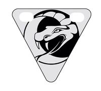 Geavonyg Motorcycle Reflector 300 Meters Warning Ranging Multiple Pattern Enhanced PP Construction Long Distance Bike Sign