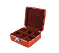 Geavonyg Multiple Capacity Aluminum Watch Case for Collectors Offering Shockproof Protections Lightweight Portable Storage Solution Shockproof Watch Storage