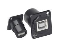 Geavonyg Multipurpose Female USB a to Female USB B Adapters Direct Insertion for Various Devices Printers Scanners USB2.0 480Mbps Direct Plug Adapters