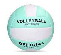 Geavonyg Official Size 5 Volleyballs Soft Beach Ball Backyard Sand Game Training Competition Plays Gift Competition