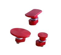 Geavonyg Paint Scratches Fix Tool 3Pcs Glues Pulling Tabs Auto Body Paint Scratches Remover Hails Damage Fix Aluminum Glues Tabs