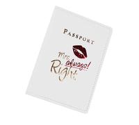 Geavonyg Passports Book Holder Wallet for Mr Or Mrs for Women Men Covers Case Gifts Mr. Mrs. Passport Covers