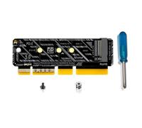 Geavonyg PH4215-1U NVME to PCIe 5.0 Adapter Card Fast Speed Data Transfer in 1U Server and Desktop Nvme to Pcie Adapter