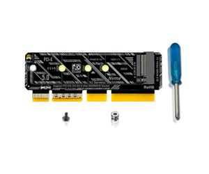 Geavonyg PH4215-1U NVME to PCIe 5.0 Adapter Card Fast Speed Data Transfer in 1U Server and Desktop Nvme to Pcie Adapter