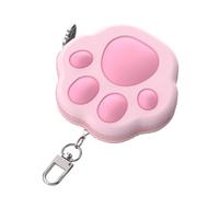 Geavonyg Portable Earphone Organizers Case with Cats Paws Design Silicone for Storing Accessories on the Go Portable Earbuds Storage