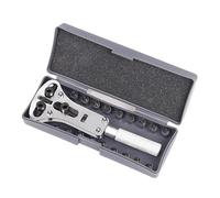 Geavonyg Professional Three Jaw Watch Case Opener Repair Kits for Back Cover Removal and Various Brand Compatibility Watchmaker Opener Tool