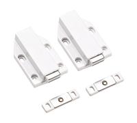 Geavonyg Push To Open Cabinet Latches 2Pieces Strong Out Designs For Kitchen Supplies And Closet Daily Use Latches