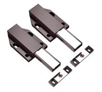 Geavonyg Push To Open Cabinet Latches 2Pieces Strong Out Designs For Kitchen Supplies And Closet Daily Use Latches