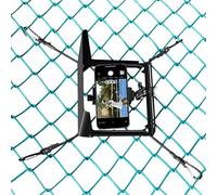Geavonyg Quick Installation Metal Football Photography Fence Mount With Not Slip Design & Weatherproof Cover For Action Dynamic Action Camera Phone Holder