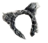 Geavonyg Realistic Wolf Ear Headband with Adjustable Grip for Cosplay Festivals and Daily Use Role Play Animal Ear Headpiece