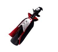 Geavonyg Reusable Tabletop Wine Bottle Cover Decoration Halloween Champagne Sleeve Accessories for Parties and Home Quick Install Bottle Costumes