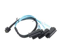 Geavonyg SFF-8643 to 4 Channel 29Pin SFF8482 12Gbps Adapter Cable for Data Center Storage Expansion Maintenance Data Center Storage Cable