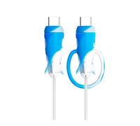 Geavonyg Silicone Data Line Cover and Holder Set for TangleFree Cable Management for Home or Offices Unraveled Cable Tie