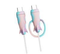 Geavonyg Silicone Data Line Cover and Holder Set for TangleFree Cable Management for Home or Offices Unraveled Cable Tie