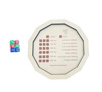 Geavonyg Simple Wooden Play Tray Parent-Child Board Game Light Weight For Storage And Fortunes Activity Wooden Dices Tray With Antiskid