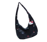 Geavonyg Soft Practical Corduroy Shoulder Bag Sophisticated Crossbody Purse Adjustable Strap Stylish Casual Everyday Essential Friendly Corduroy Crossbody Bag