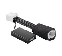 Geavonyg Stable Power Output Supply Adapter Cord for Vehicle Dashboard with 8 Pin Interfaces and Overcurrent Protections Rearview Camera Adapter