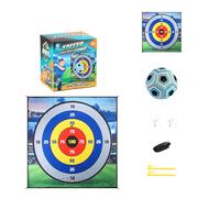 Geavonyg Sticky Football Activity Mat with 9 Scoring Sections for Safe and Enjoyable Recreation Multi Purpose Soccer Training Tool