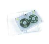 Geavonyg Tape Reel Aluminum Alloy Cassettes Player Empty 3 Holes Disc Recorders Empty Disc 40Minutes Cassettes