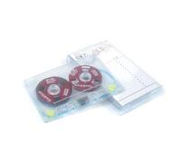 Geavonyg Tape Reel Aluminum Alloy Cassettes Player Empty 3 Holes Disc Recorders Empty Disc 40Minutes Cassettes