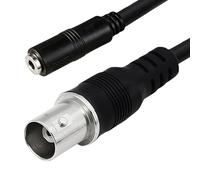 Geavonyg Testing Measurement BNC to 3.5mm Adapters Cable 1Meter for Oscilloscopes Spectrum Analyzers Signals Analysis Coppers Construction BNC Male Female Cable