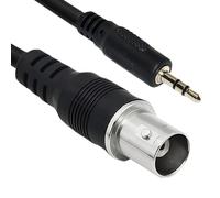 Geavonyg Testing Measurement BNC to 3.5mm Adapters Cable 1Meter for Oscilloscopes Spectrum Analyzers Signals Analysis Coppers Construction BNC Male Female Cable